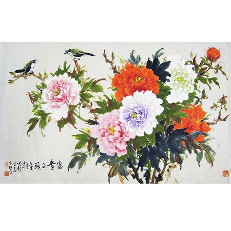 牡丹花畫哪裡買|花開富貴 • 牡丹II